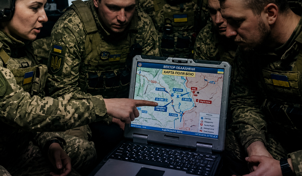 Цифровая карта боя в военных информационных системах