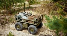 НРК «Рись-Pro» пройшов 26 км лінією фронту й забрав пораненого морпіха