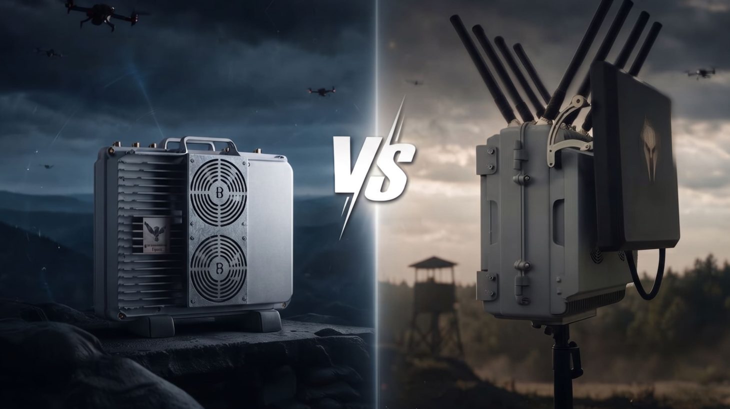 Грець vs Kvertus AD Kraken: чем отличаются многодиапазонные средства РЭБ